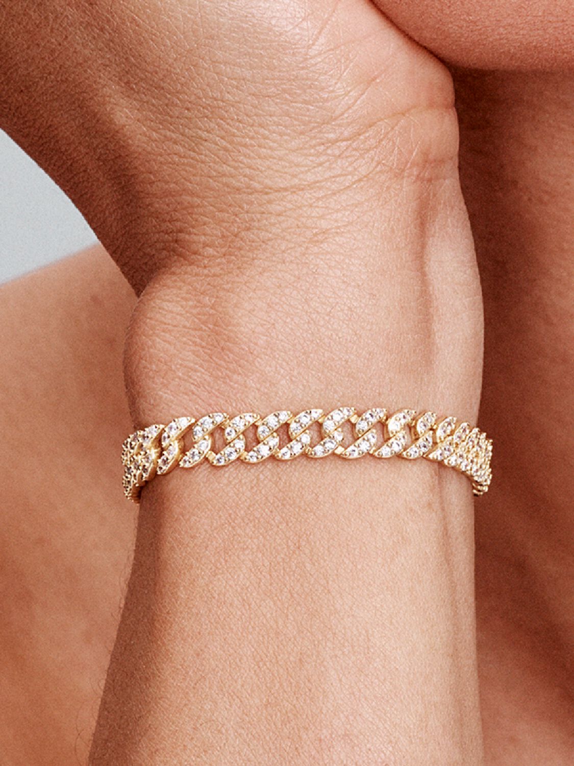Moissanite Cuban Armband