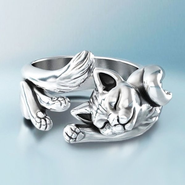 Söder Vintage Katt Ring