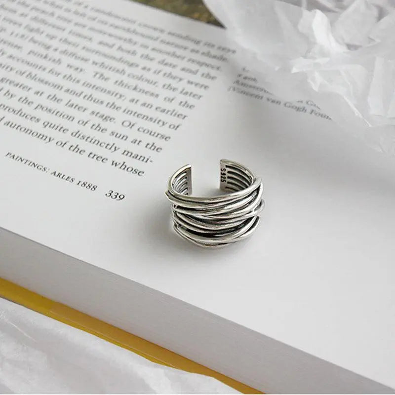 Justerbar silverlager ring