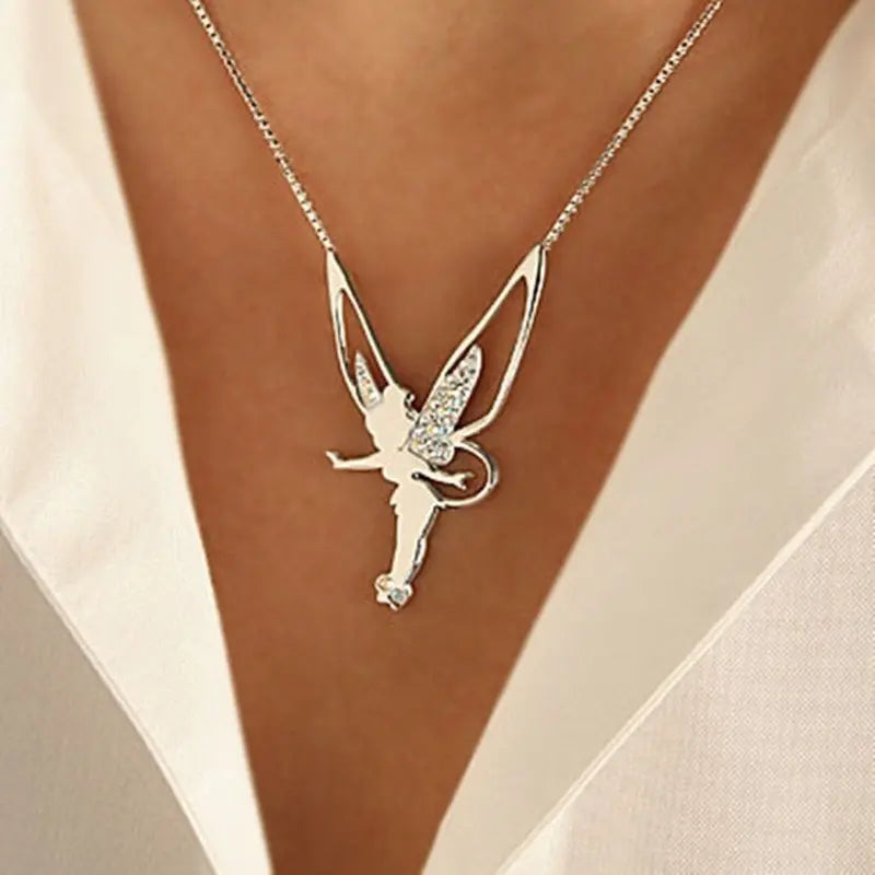 Förtrollande Halsband i Guld och Silver