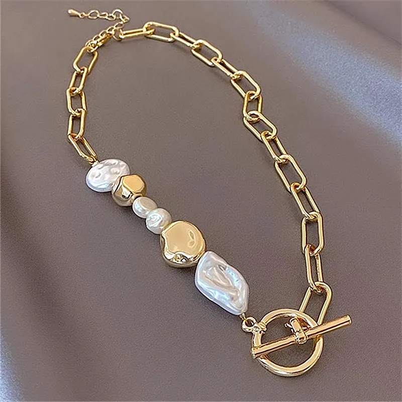 Vintage Guldpärlor Halsband