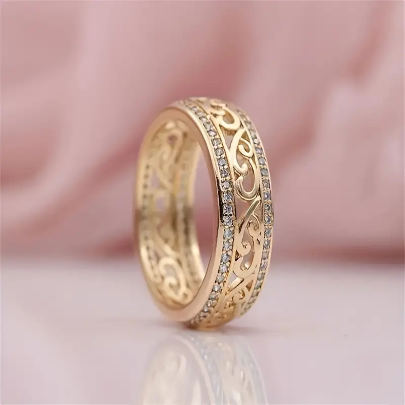 Ljuster Guld Ring