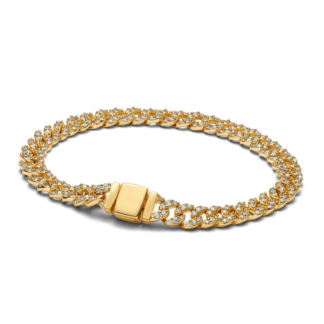 Moissanite Cuban Armband