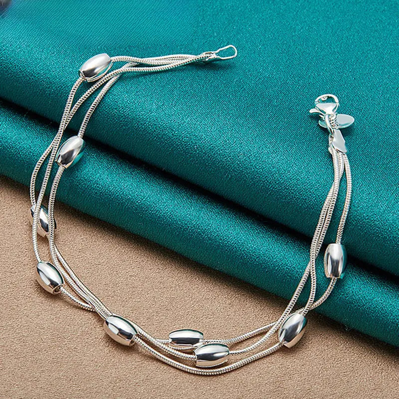 Multi Layers Tunn Kedja Armband