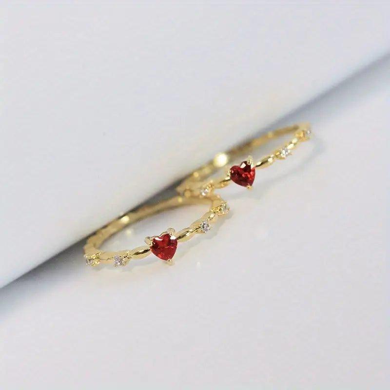Coralyn Amoura Ring Vit Guld