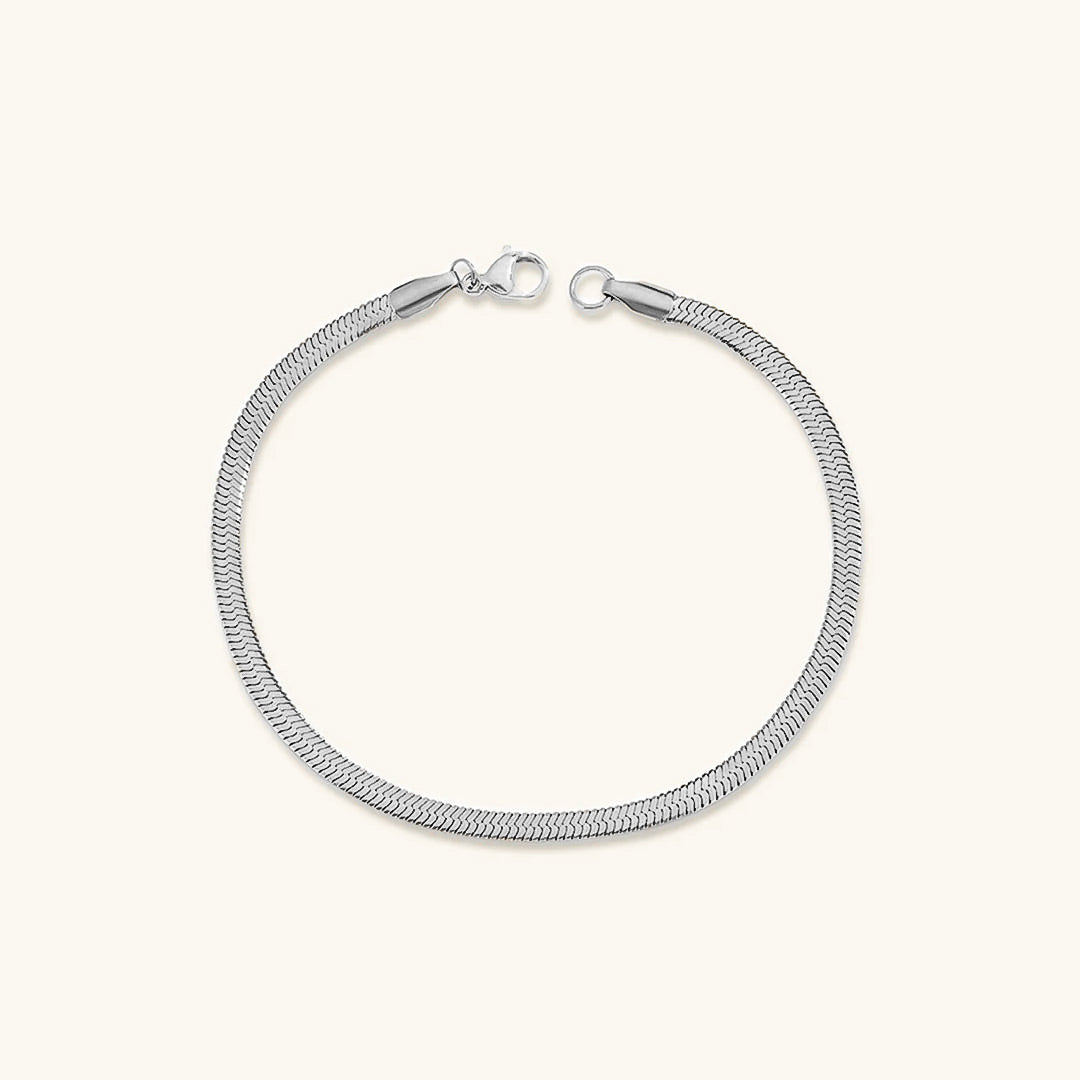 Vida Guld Herringbone Armband