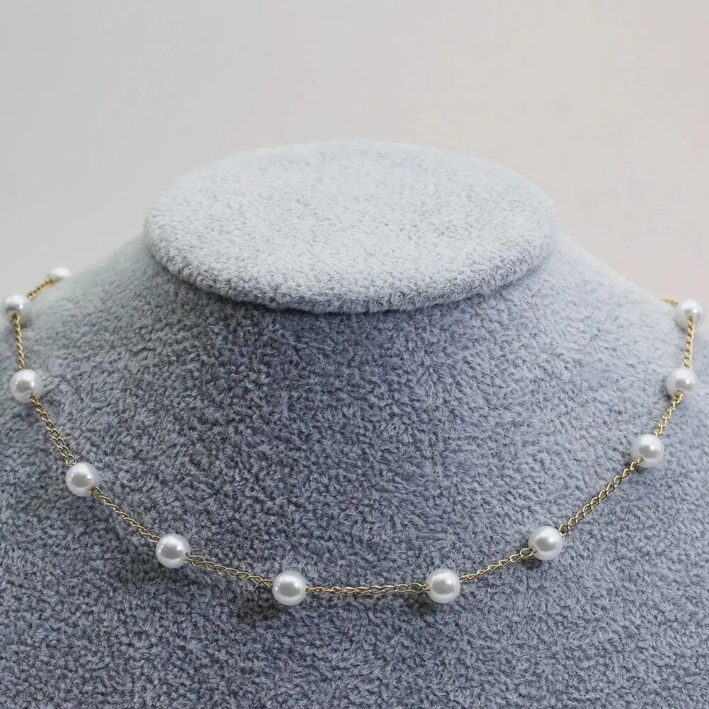Guldpärlhalsband