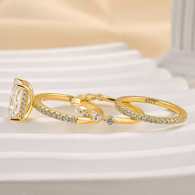 Bröllopsring Set 3pc