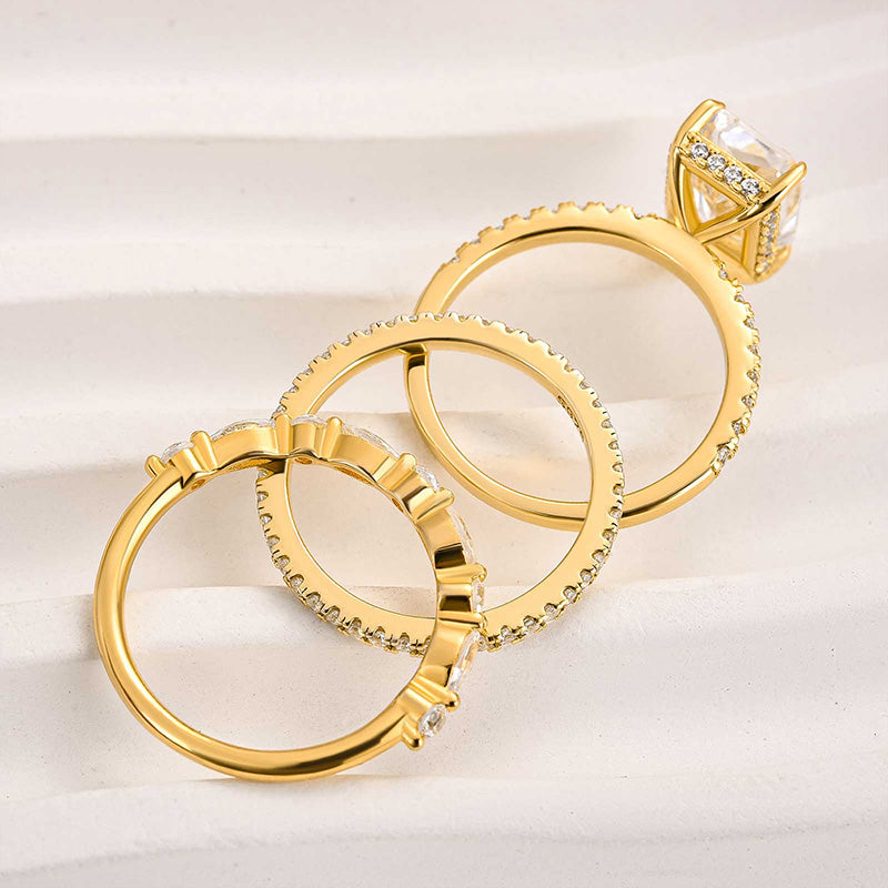 Bröllopsring Set 3pc