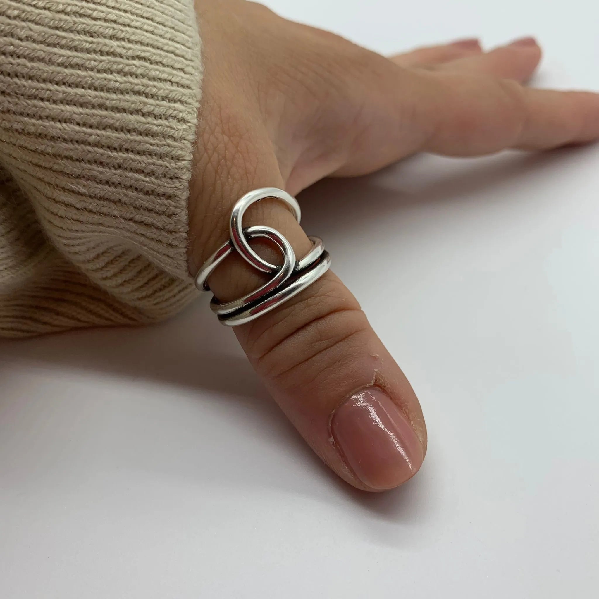 Stort Silverknut Tummring