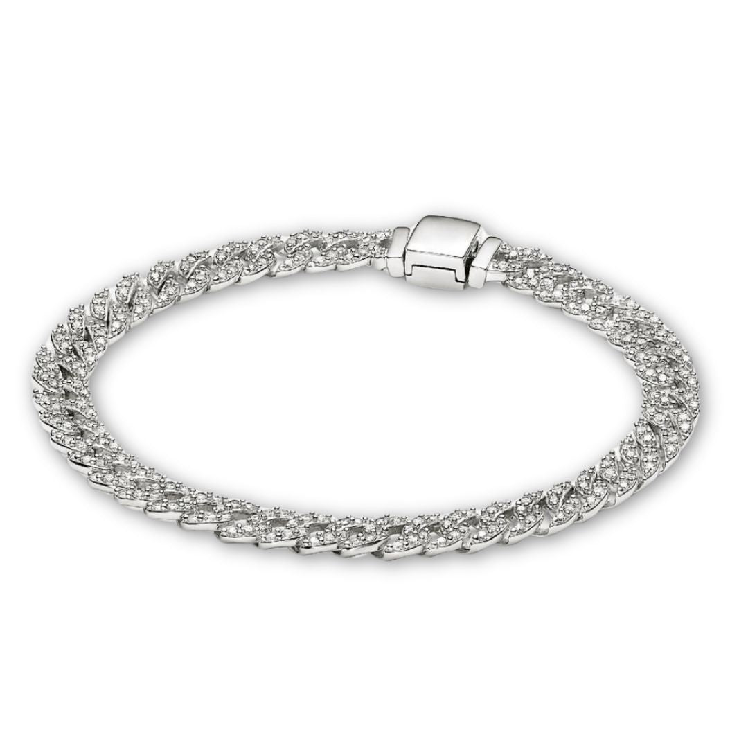 Moissanite Cuban Armband