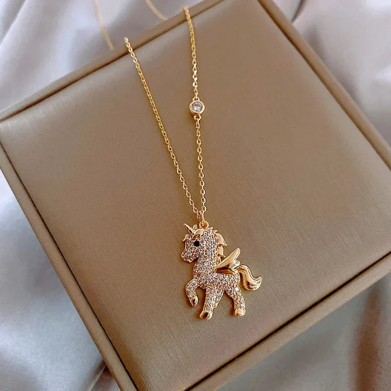 Eldorado Zirkoniumhalsband i Guld