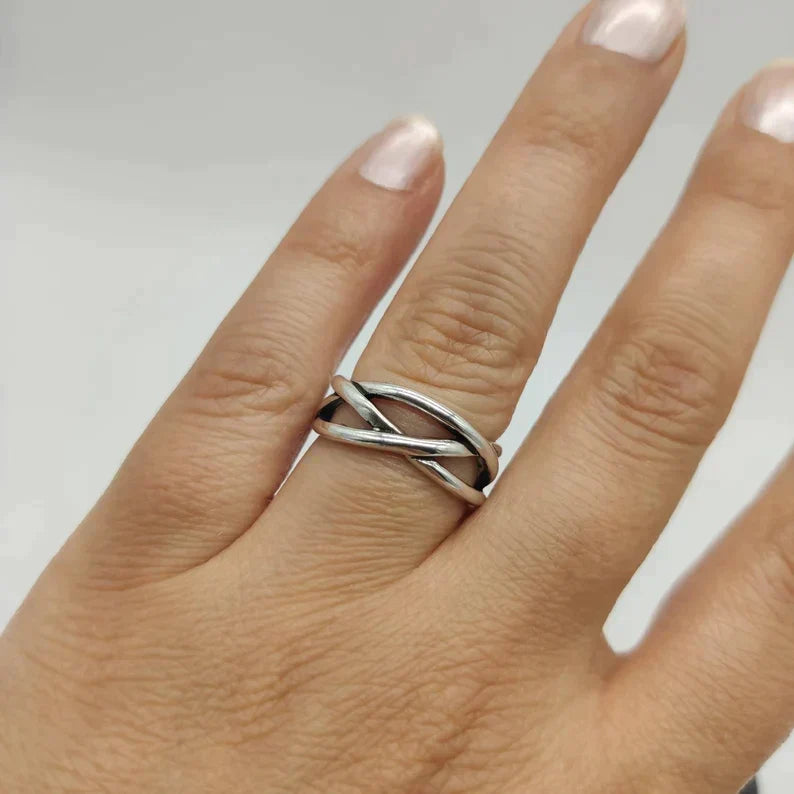 Chunky Justerbar Silverring