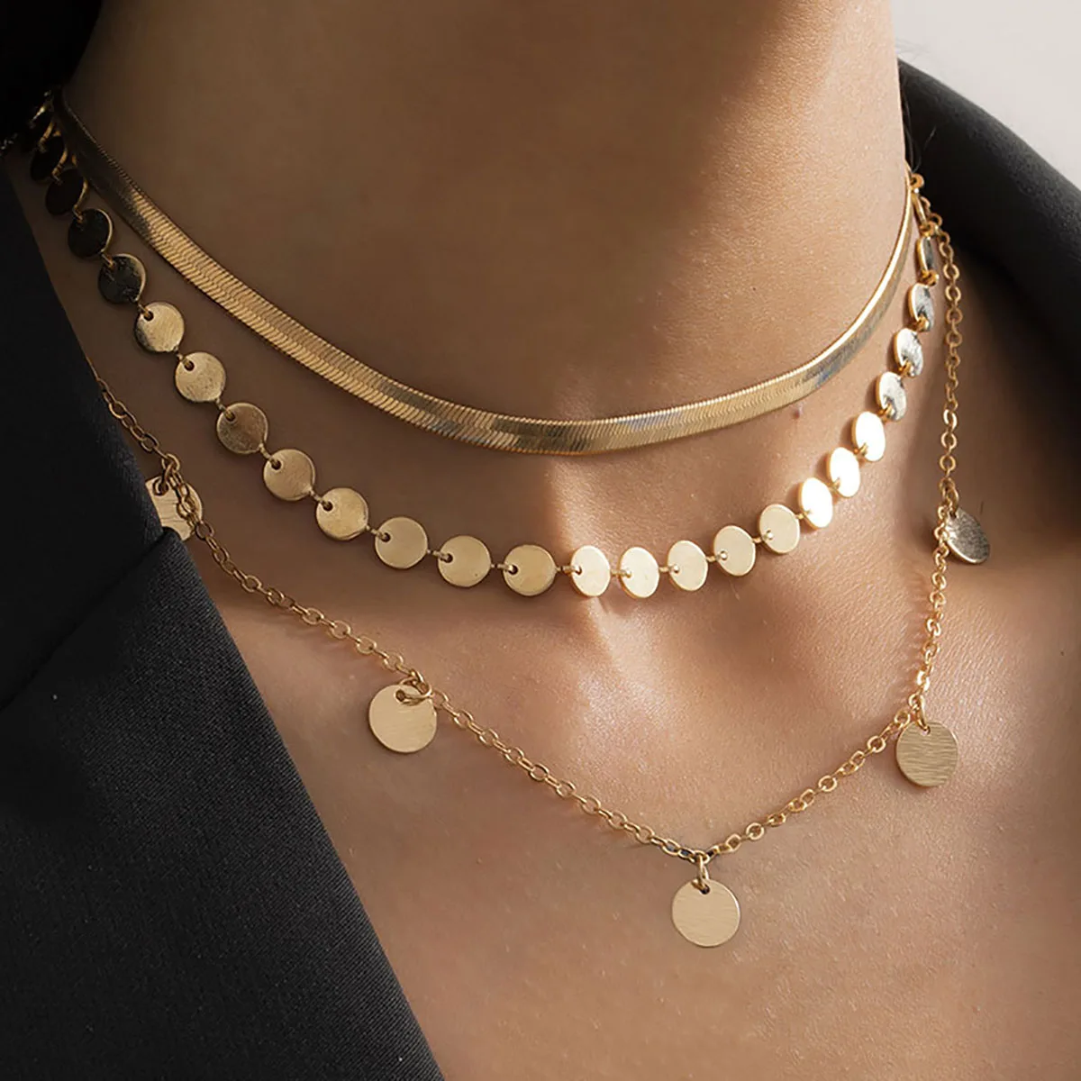 Vintage Guldpläterad Halsband