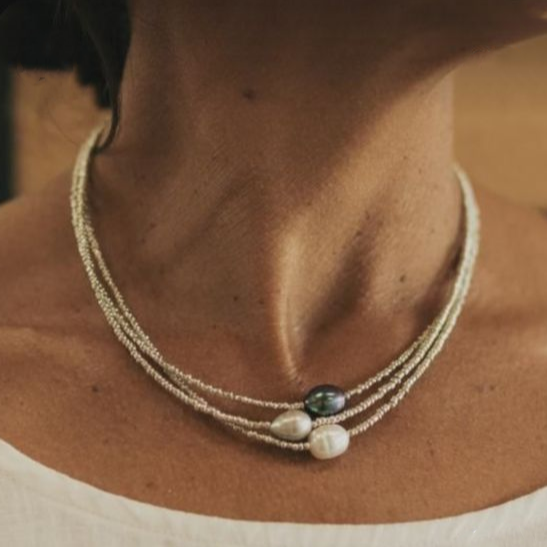 Vintage Sötvattenspärlans Halsband