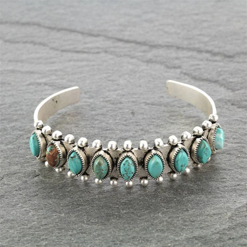 Vintage Turkos Sten Armband