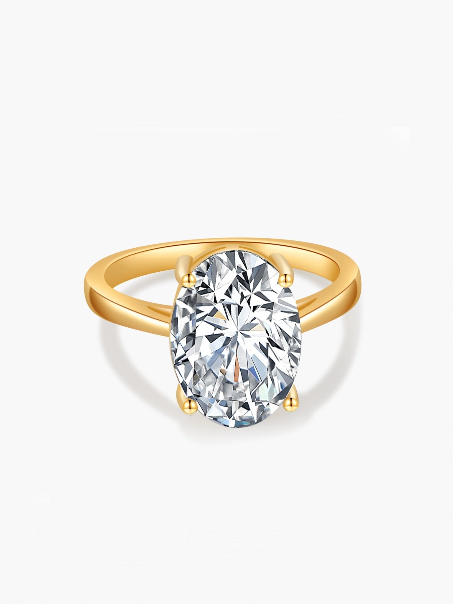 Avianna Oval Zirkonia Bandring